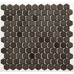 Pastilha de Porcelana Hexagonal - Ardosia  1,43m² ... - PEDRAS BRASIL