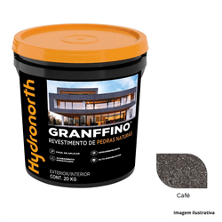 Textura Pedras Naturais Granffino - Café - 20kg - PEDRAS BRASIL