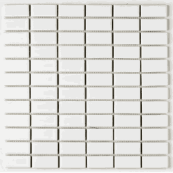 Pastilha de Porcelana 2,5x5 (Jr) - B2140 Branco Ca... - PEDRAS BRASIL