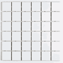 Pastilha de Porcelana 5x5 - B-2140 Branco Caixa 1,... - PEDRAS BRASIL