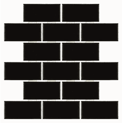 Revestimento 5x10 (Ja) - Om-15287 Nero - Atlas - PEDRAS BRASIL