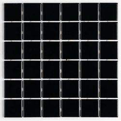Pastilha de Porcelana 5x5 - B-2105 Preto Caixa 1,4... - GLOBAL PEDRAS