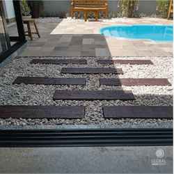 Dormente para Caminho de Jardim 120cm - GLOBAL PEDRAS