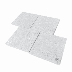 Pedra Madeira Serrada Branca 1m² 23x23cm - GLOBAL PEDRAS