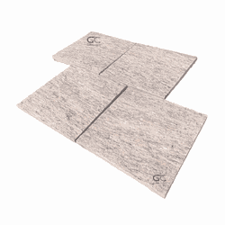 Pedra Madeira Serrada Rosa 1m² 23x23cm - GLOBAL PEDRAS