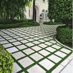Pisada para Jardim Ardósia Natural 49X49cm - GLOBAL PEDRAS