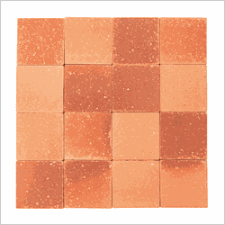 Quadratto Ruginne Rosso - GLOBAL PEDRAS