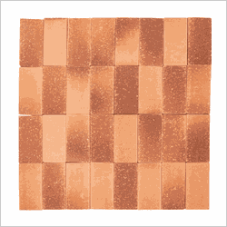 Rettangolo Ruginne Rosso - GLOBAL PEDRAS