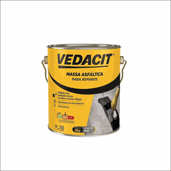 Vedacit Massa Asfaltica Impermeabilizante 4kg - GLOBAL PEDRAS