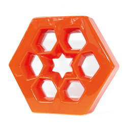 Cobogó Musharabi - Laranja - 25x29 cm - GLOBAL PEDRAS