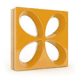 Cobogó Safira - Girassol - 30x30 cm - GLOBAL PEDRAS