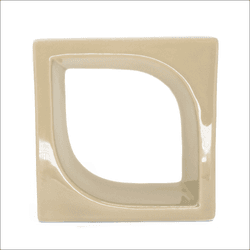 Cobogó de Louça Pétala - Areia do Deserto - 20x20 ... - GLOBAL PEDRAS
