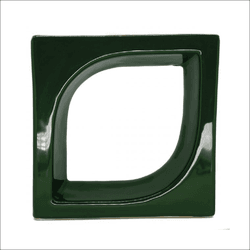 Cobogó de Louça Pétala - Verde Hortelã - 20x20 cm ... - GLOBAL PEDRAS