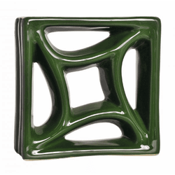 Cobogó Estrela do Mar - Verde Hortelã - 20x20 cm -... - GLOBAL PEDRAS