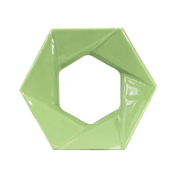 Cobogó de Louça Foco - Verde Fortuna - 25x29 cm - ... - GLOBAL PEDRAS