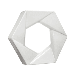 Cobogó de Louça Foco - Branco - 25x29 cm - vendido... - GLOBAL PEDRAS
