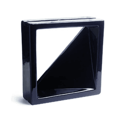 Cobogó Veneziana Simples - Azul Cobalto - 25x25 c... - GLOBAL PEDRAS