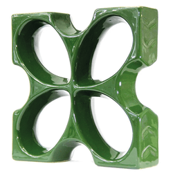 Cobogó de Louça Borboleta - Verde Hortelã - 30x30 ... - GLOBAL PEDRAS