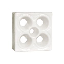 Cobogó Louça Flor - Branco - 20x20 cm - vendido ... - GLOBAL PEDRAS