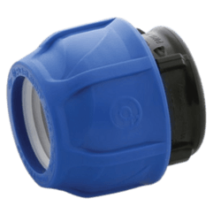 Cap compressão PEAD - Ø32mm - 573 - GOTA CERTA IRRIGAÇÃO
