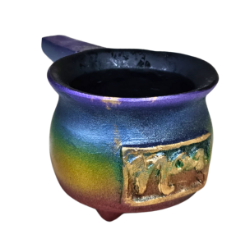 Incensário e Defumador Caldeirão Noa - 7 Chakras - Gotas de Luz & Energia Divina