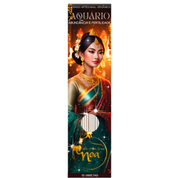 Incenso Artesanal Noa - Signo Aquário - Gotas de Luz & Energia Divina
