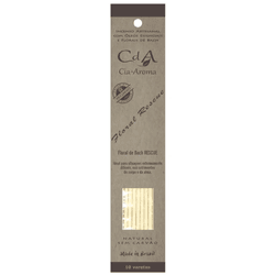Incenso Natural Cia do Aroma - Floral Rescue - Gotas de Luz & Energia Divina