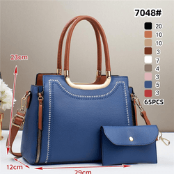 Bolsa Luci - Azul - Acompanha carteira - EV - Grazishoes