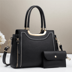 Bolsa Luci - Preto - Acompanha carteira - EU - Grazishoes