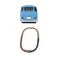 ARO DA LANTERNA TRASEIRA DA KOMBI 1500 ATÉ1975 METAL CROMADO - GRUPOCHIQUINHO