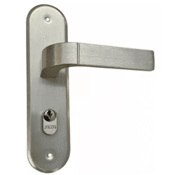Fechadura Externa Modena Espelho Stilo Alumínio Mgm 40mm - GRUPOCHIQUINHO