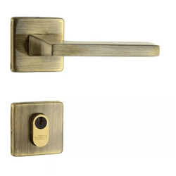 FECHADURA LAFONTE ROSETA 451 AB 440010333 EXTERNA - GRUPOCHIQUINHO