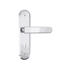 Fechadura Inox Para Quarto Sala Stam 1810/21 Ie 2 Chaves - GRUPOCHIQUINHO
