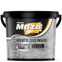 Maza Efeito Cimento Queimado – Cor Original – Galão 5 kg - GRUPOCHIQUINHO
