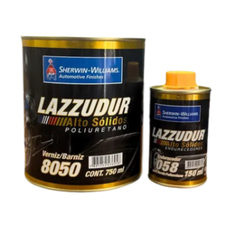 VERNIZ ALTO SÓLIDO 8050 COM ENDURECEDOR 058 LAZZURIL 900 ML - GRUPOCHIQUINHO