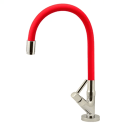 TORNEIRA STOC P/ PIA MESA GOURMET VERMELHO 1/4VOLTA - GRUPOCHIQUINHO
