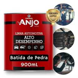 TINTA EMBORRACHADA BATIDE DE PEDRA PRETO 900ml ANJ... - GRUPOCHIQUINHO