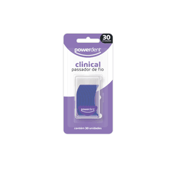 Passador de fio dental Powerdent clinical - Pacote com 6 un. - Powerdent Profissional