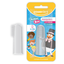Escova de dente massageadora Powerdent Mundo Bita - Pacote com 06 ... - Powerdent Profissional