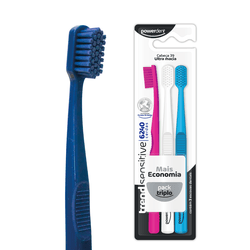 ESCOVA DE DENTES TREND SENSITIVE PACK 3un - Powerdent Profissional