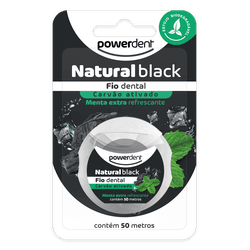 Fio Dental Natural Black - PDHB INDUSTRIA COMERCIO IMPORTACAO E EXPORTACAO LTDA