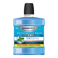 Antisséptico Zero Álcool Menta Leve 500ml Pague 35... - PDHB INDUSTRIA COMERCIO IMPORTACAO E EXPORTACAO LTDA