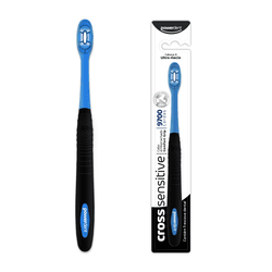 Escova de dente Powerdent Cross Sensitive 9700 - Pacote com 12 un. - Powerdent Profissional
