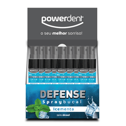 Spray Bucal Defense Ice Menta 12un - PDHB INDUSTRIA COMERCIO IMPORTACAO E EXPORTACAO LTDA