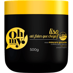 MASC LISO OH MY 500GR - LISO ATE FALAR QUE CHEGA - GRUPO QUINTÃO COSMÉTICOS