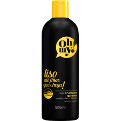 Shampoo Liso Até Falar Que Chega 500ml - GRUPO QUINTÃO COSMÉTICOS