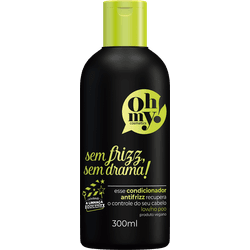 Condicionador Sem Frizz, Sem Drama 300ml - GRUPO QUINTÃO COSMÉTICOS