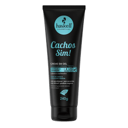 GEL CREME CACHOS SIM 240GR HASKELL - GRUPO QUINTÃO COSMÉTICOS