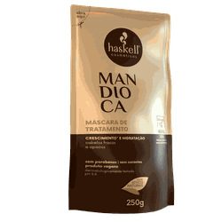 REFIL MASCARA MANDIOCA 250GR HASKELL - GRUPO QUINTÃO COSMÉTICOS