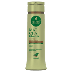 SHAMPOO MATCHA ANTIRRESIDUOS 300ML HASKELL - GRUPO QUINTÃO COSMÉTICOS